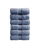 Linery & Co. Quick-Drying Cotton 6-Piece Hand Towel Set