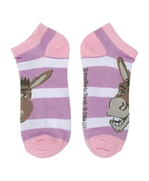 Shrek Women's Friends 5-Pair Ankle Socks-osfa