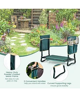 Folding Garden Kneeler and Seat Bench