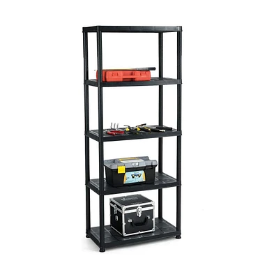 5-Tier Storage Shelving Freestanding Heavy Duty Rack