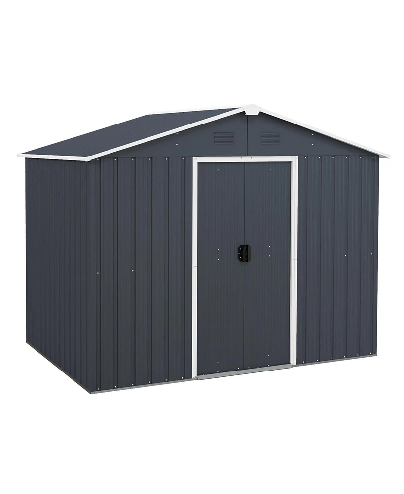 Outside Storage Shed with Lock Air Window