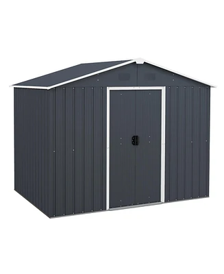 Outside Storage Shed with Lock Air Window