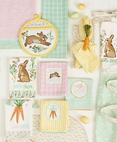Design Imports Hello Spring Bunny Embellished Cotton Kitchen Gift, Set of 3