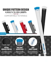 Wosofe Golf Grips 13 pcs Pack Standard Size Rubber Lightweight Non-Slip Soft For Men And Women