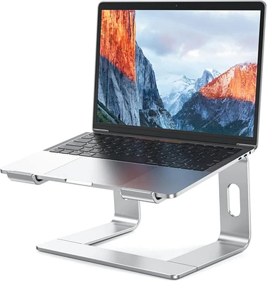LS03 Aluminum Laptop Stand, Ergonomic Detachable Computer Stand, Riser Holder Notebook Stand Compatible with Air, Pro, Dell, Hp, Lenovo More 10-15.6"