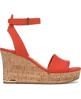 Franco Sarto Women's Celeste 2 Open Toe Strappy Wedge Sandals