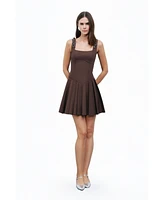 Nocturne Women's Corset Look Mini Dress