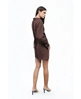 Nocturne Women's Mini Dress with Accessory Detail