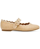 Dv Dolce Vita Women's Melora Buckle Scalloped Mary Jane Flats