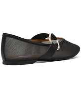 Dv Dolce Vita Women's Mirandah Buckle Mesh Mary Jane Flats