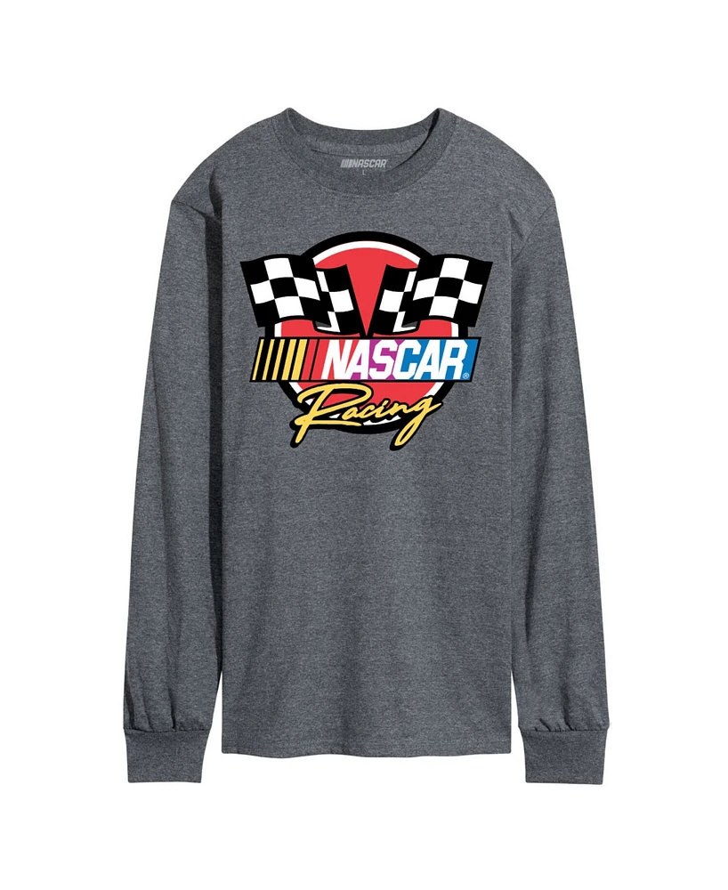 Airwaves Men's Nascar Racing Logo Long Sleeve T-Shirt