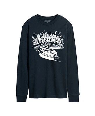 Airwaves Men's Nascar Stars and Stripes Long Sleeve T-Shirt