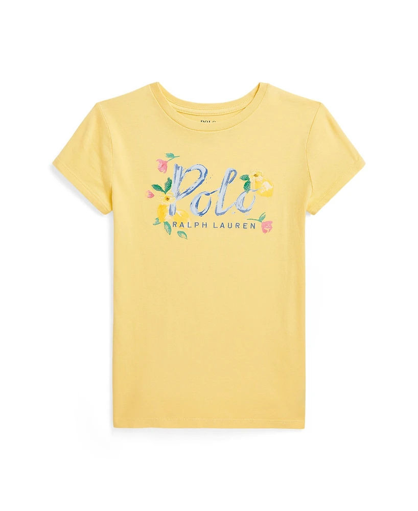 Polo Ralph Lauren Big Girls Logo Jersey T-Shirt