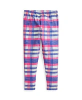 Polo Ralph Lauren Big Girls Plaid Stretch Jersey Legging Pants