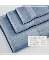 Linery & Co. Quick-Drying Cotton -Piece Bath Towel Set