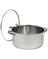 Sedona Kitchen 10-Qt Stainless Steel Casserole & Lid