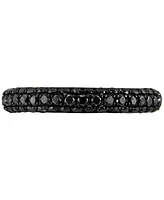 Lali Jewels Black Diamond Band (3/4 ct. t.w.) in 14k Gold & Black Rhodium