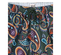 Scotch & Soda Men's Miami Ice Paisley Swim Trunks