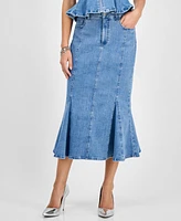 Guess Women's Lia Denim Midi Skirt