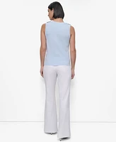 Dkny Women's Crewneck Sleeveless Top