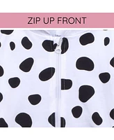 101 Dalmatians Girls Disney Lilo & Stitch French Terry Zip Up Cosplay Hoodie