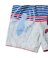 Spider-Man Toddler Boys Marvel Avengers Spidey and His Amazing Friends Upf 50+ Swim Trunks to