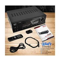 Pyle Bluetooth 300W Home Theater Stereo Amplifier Receiver - PT272AUBT