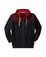 KingSize Big & Tall French Terry Snow Lodge Hoodie
