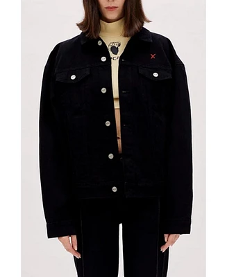 Pcfg Women's Logo Denim Jacket