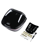 Ahr 33L Universal Motorcycle Tour Tail Box Scooter Trunk Storage w/ Lock Case