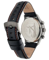 Avi-8 Men's Hawker Hurricane Classic Chronograph Leather Strap Watch