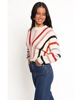 Petal and Pup Women's Marie Stripe Knit Sweater
