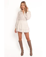 Petal and Pup Women's Charpelle Tiered Ruffle Mini Skirt