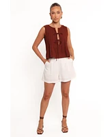 Petal and Pup Women's Nika Pleated Top