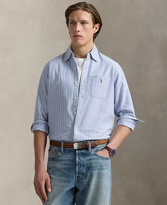Polo Ralph Lauren Men's Classic-Fit Striped Oxford Shirt