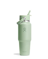 Hydro Flask oz. Wide Mouth Flex Straw Travel Bottle