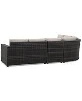 Ember Outdoor 4pc Sectional, Created for Macy's
