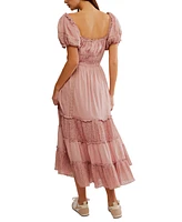 Free People Women's Falling Sun Midi Dress