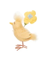 4.33" Easter Spring Chick & Buttercup Decorative Tabletop Figurine