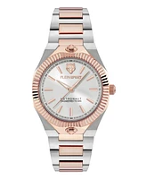 Plein Sport Women's Metronaut Three Hand Quartz Two-Tone Bracelet Watch