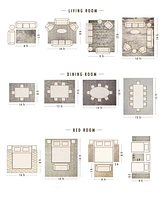 Adorn Hand Woven Rugs Mogul M1342 9'3''x12'2'' Area Rug