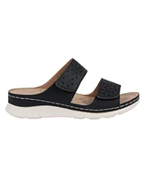 Gc Shoes Women's Verna Adjustable Double Strap Footbed Sandals