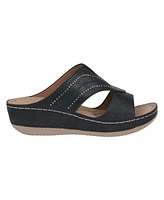 Gc Shoes Women's Johanna Embellished Wedge Sandals