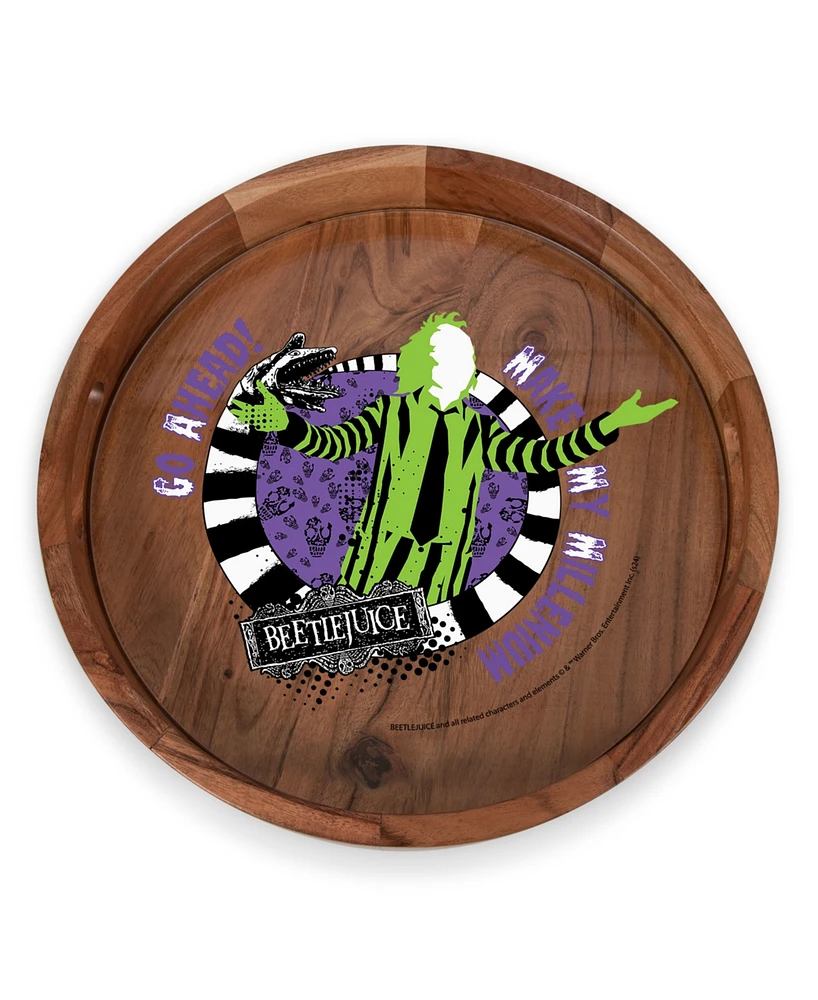 Toscana Beetlejuice Make My Millenium Barista Serving Tray