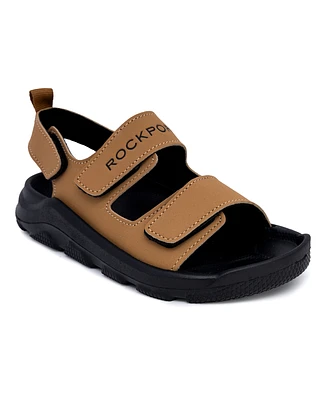 Rockport Little and Big Boys Rk Quillen Flat Sandal