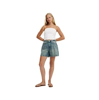 Cotton On Women's High 90 S Denim Short