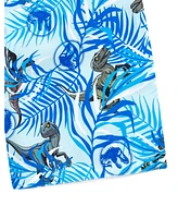 Jurassic Park Boys World Dinosaur Rash Guard and Swim Trunks Outfit Set to