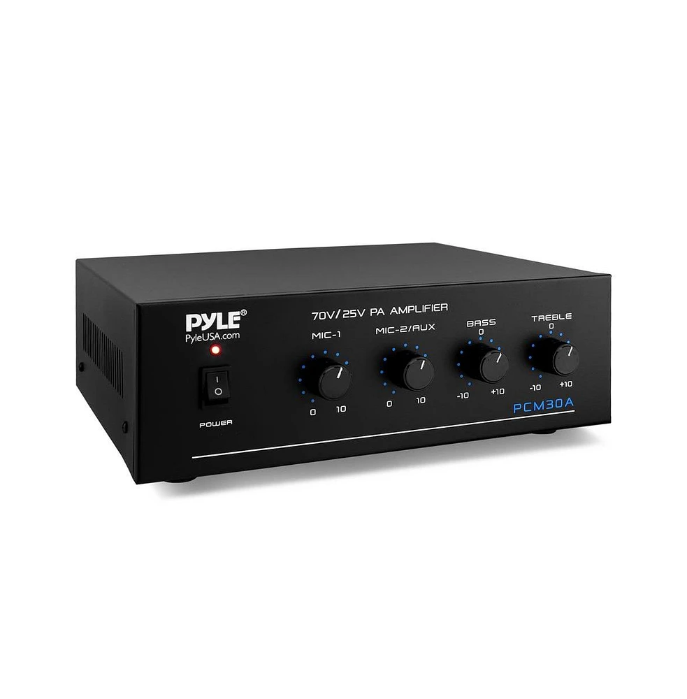 Pyle 60W Power Amplifier with Bluetooth, Fm Radio & Usb - PCM30A