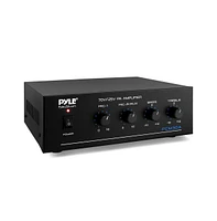 Pyle 60W Power Amplifier with Bluetooth, Fm Radio & Usb - PCM30A