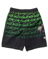 Monster Jam Boys Swim Trunks Bathing Suit